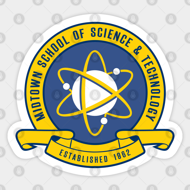 Midtown School of Science and Technology Sticker by zoeyha